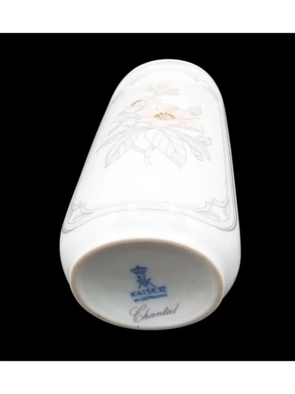 Porcelain Bud Vase AK Kaiser Chantal Floral 6
